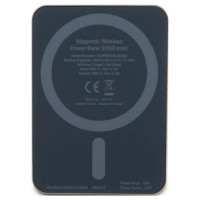 Guess MagSafe 4G Strassed Metal Logo induction power bank 5W 3000mAh - gold