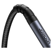 Joyroom stereo audio cable AUX 3.5 mm mini jack (male) - mini jack (female) 1.2 m black (SY-A09)