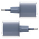 Acefast A53 PD 30W GaN USB-C charger with display - gray