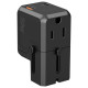 Choetech PD6038 USB-C USB-A PD 20W Travel Charger USA EU UK AU - Black