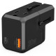 Choetech PD6038 USB-C USB-A PD 20W Travel Charger USA EU UK AU - Black