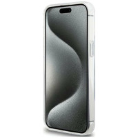 Karl Lagerfeld KLHMP15XHMRSKHH iPhone 15 Pro Max 6.7" white/white hardcase Ring Stand Karl Head MagSafe