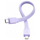 Joyroom Powerbank Joyroom JR-PBM01 magnetic 10000mAh 20W with stand + Lightning cable - USB-C - purple