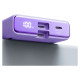 Joyroom Powerbank Joyroom JR-PBM01 magnetic 10000mAh 20W with stand + Lightning cable - USB-C - purple