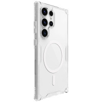 Nillkin Nature Pro armored case with a magnetic ring for Samsung Galaxy S24 Ultra - white