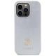 Guess Strass Metal Logo case for iPhone 15 Pro - silver