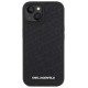 Karl Lagerfeld Quilted K Pattern case for iPhone 15 - black