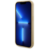 Guess Disco Metal Script case for iPhone 14 Pro Max - gold