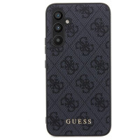 Guess GUHCS23FEG4GFGR S23 FE S711 gray/gray hardcase 4G Metal Gold Logo