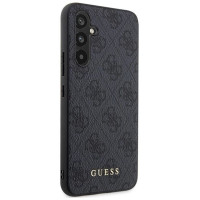 Guess GUHCS23FEG4GFGR S23 FE S711 gray/gray hardcase 4G Metal Gold Logo