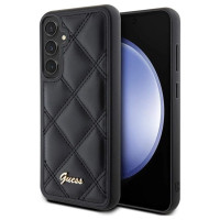 Guess GUHCS23FEPSQSQSK S23 FE S711 black/black hardcase Quilted Metal Logo