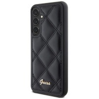 Guess GUHCS23FEPSQSQSK S23 FE S711 black/black hardcase Quilted Metal Logo
