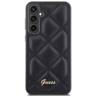 Guess GUHCS23FEPSQSQSK S23 FE S711 black/black hardcase Quilted Metal Logo