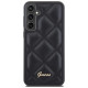 Guess GUHCS23FEPSQSQSK S23 FE S711 black/black hardcase Quilted Metal Logo