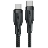 Acefast C8-03 USB-C / USB-C 60W 3A cable - black