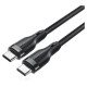 Acefast C8-03 USB-C / USB-C 60W 3A cable - black