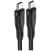 Acefast C8-03 USB-C / USB-C 60W 3A cable - black
