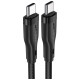 Acefast C8-03 USB-C / USB-C 60W 3A cable - black