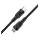 Acefast C8-03 USB-C / USB-C 60W 3A cable - black