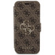 Guess 4G Metal Logo case for iPhone 15 Pro Max - brown