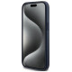 Guess 4G Triangle Metal Logo case for iPhone 15 Plus / 14 Plus - blue