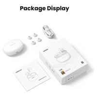 Ugreen HiTune T6 wireless headphones with ANC function + USB-A - USB-C cable - white