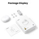 Ugreen HiTune T6 wireless headphones with ANC function + USB-A - USB-C cable - white