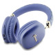 Guess GCube Metallic Script Logo Headphones - Purple