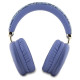 Guess GCube Metallic Script Logo Headphones - Purple