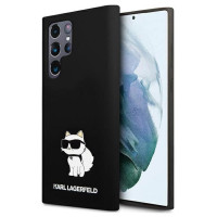 Karl Lagerfeld Silicone Choupette case for Samsung Galaxy S24 Ultra - black