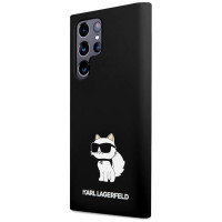 Karl Lagerfeld Silicone Choupette case for Samsung Galaxy S24 Ultra - black
