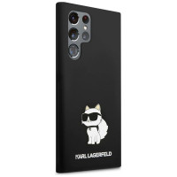 Karl Lagerfeld Silicone Choupette case for Samsung Galaxy S24 Ultra - black