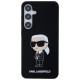 Karl Lagerfeld Silicone Ikonik case for Samsung Galaxy S24 - black