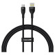 Baseus Flash 2 USB-A / USB-C cable 100W 1 m - black