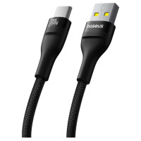 Baseus Flash 2 USB-A / USB-C cable 100W 1 m - black