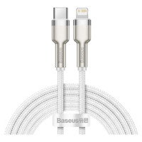Baseus Cafule Series Metal Data USB-C / Lightning 20W PD cable 2 m - white