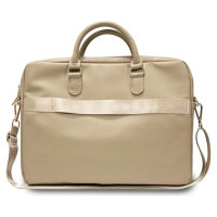 Guess Triangle 4G bag for a 16" laptop - gold