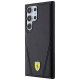 Ferrari Hot Stamp V Lines MagSafe case for Samsung Galaxy S24 Ultra - black
