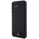 Mercedes Leather Textured & Plain MagSafe case for Samsung Galaxy S24 - black