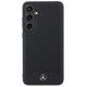 Mercedes Leather Textured & Plain MagSafe case for Samsung Galaxy S24 - black