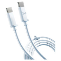 3Mk Protection 3mk Hyper Cable USB-C / USB-C 100W 2m - white