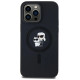 Karl Lagerfeld Silicone Karl&Choupette MagSafe case for iPhone 14 Pro - black