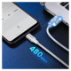 Ugreen US288 60132 USB-A / USB-C QC 3.0 3A Cable 1.5m - White