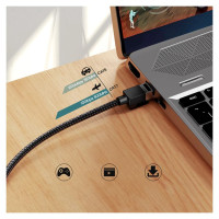 Ugreen NW150 80424 Ethernet RJ45 Cat 7 10Gbps Cable 3m - Black