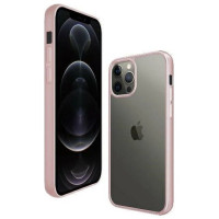 Panzerglass ClearCase case for iPhone 12 Pro Max - transparent and pink