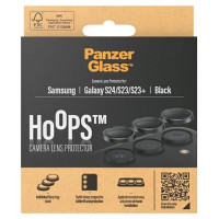 Panzerglass Hoops Camera Protection for Samsung Galaxy S24 / S23 / S23+ - with black frame