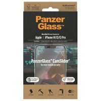 Panzerglass Ultra-Wide Fit Antibacterial Tempered Glass with Camera Cover and Positioner for iPhone 14/13/13 Pro