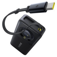 Baseus Free2Pull 10000mAh 30W powerbank with USB-C port and retractable USB-C cable - black