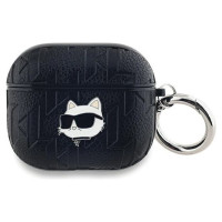 Karl Lagerfeld Monogram Choupette Head case for AirPods 3 - black