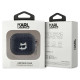 Karl Lagerfeld Monogram Choupette Head case for AirPods 3 - black